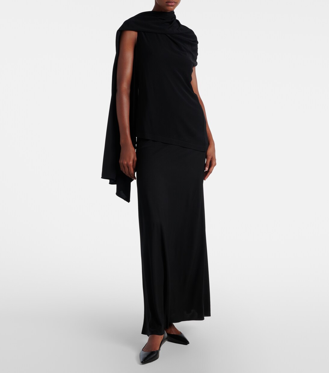 Isadra draped jersey top | The Row