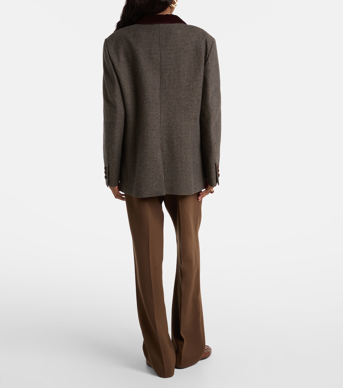 Nightbreak double-breasted wool-blend blazer | Blazé Milano