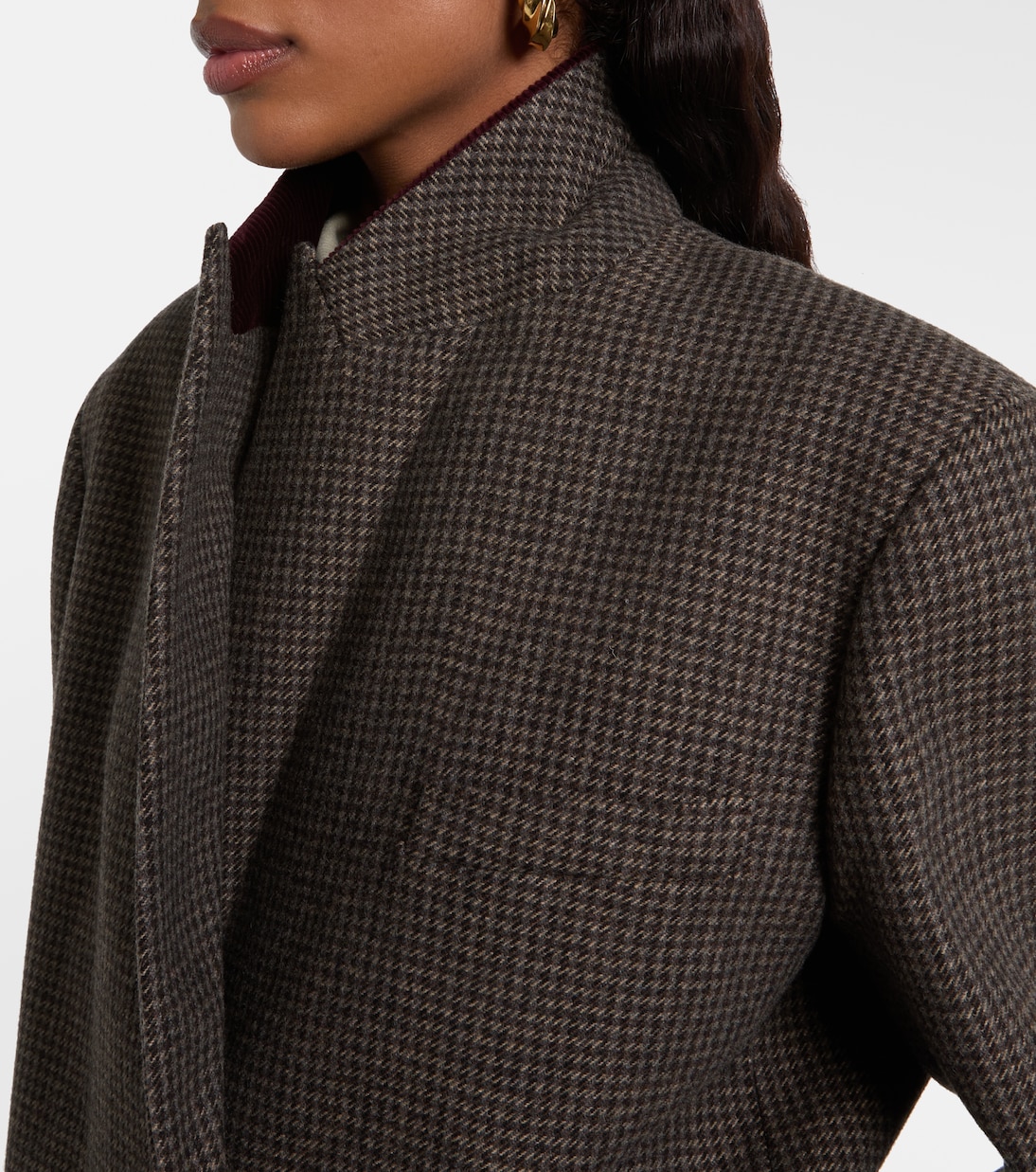 Nightbreak double-breasted wool-blend blazer | Blazé Milano