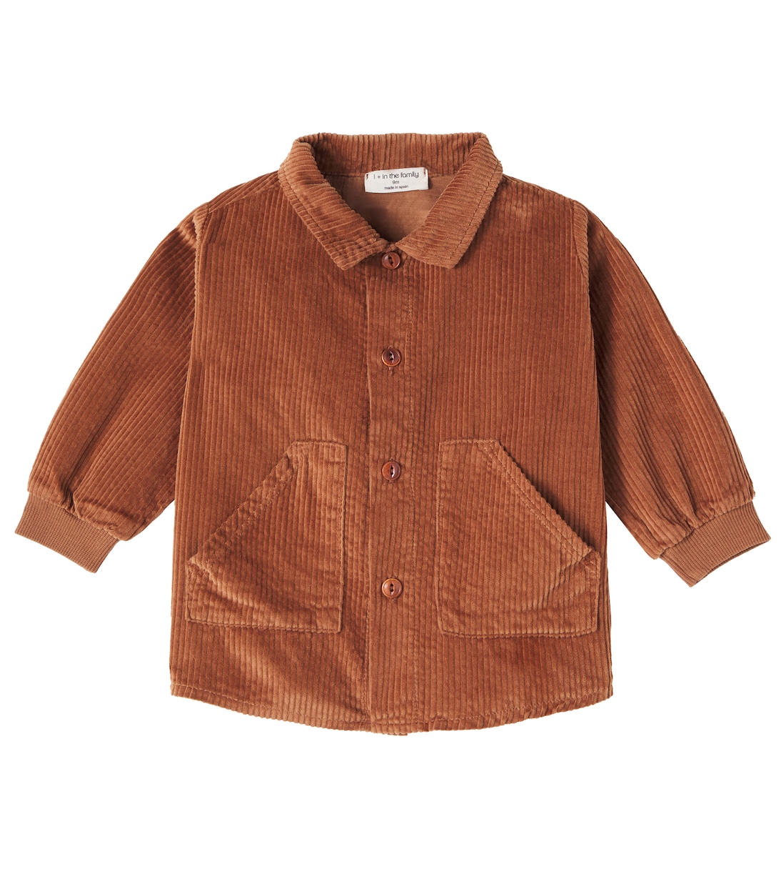 Baby Hemd Jureme aus Baumwoll-Cord | 1 + in the Family