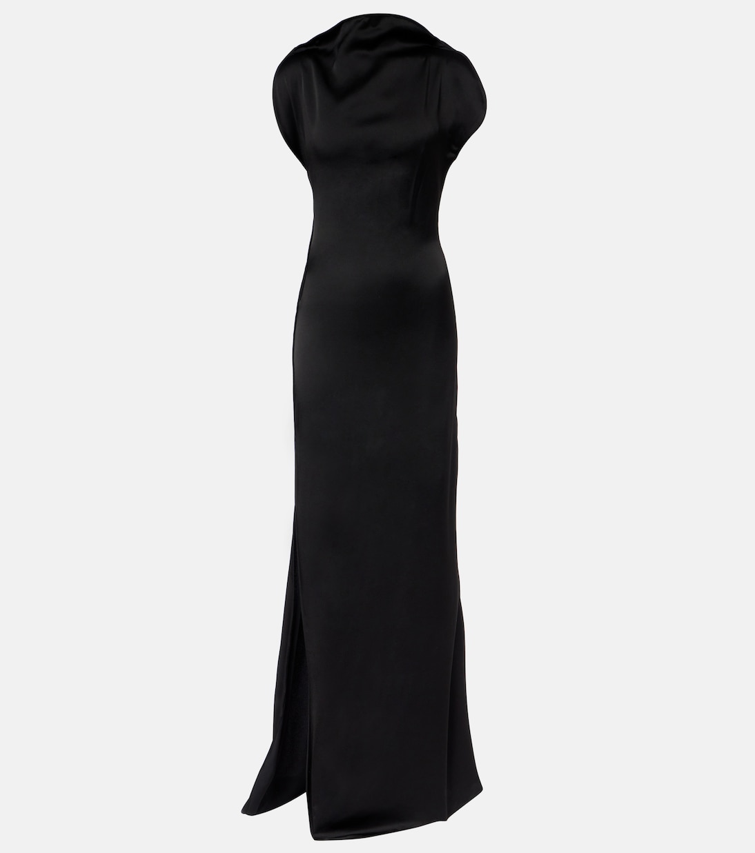 Vestido de fiesta de crepé de satén | Victoria Beckham