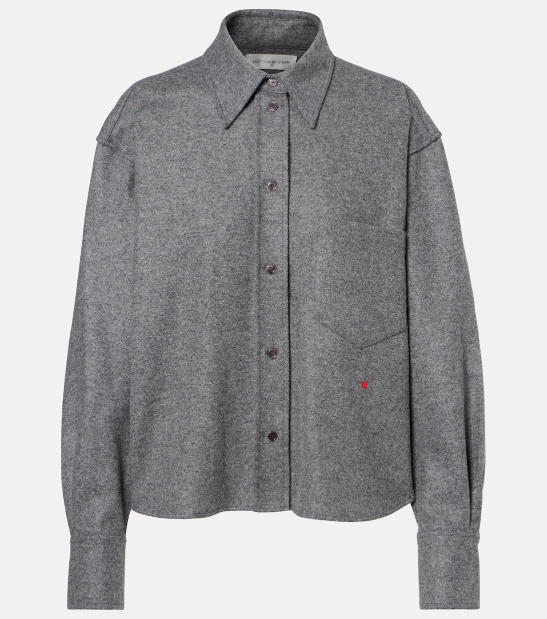 Wool and cashmere shirt | Victoria Beckham