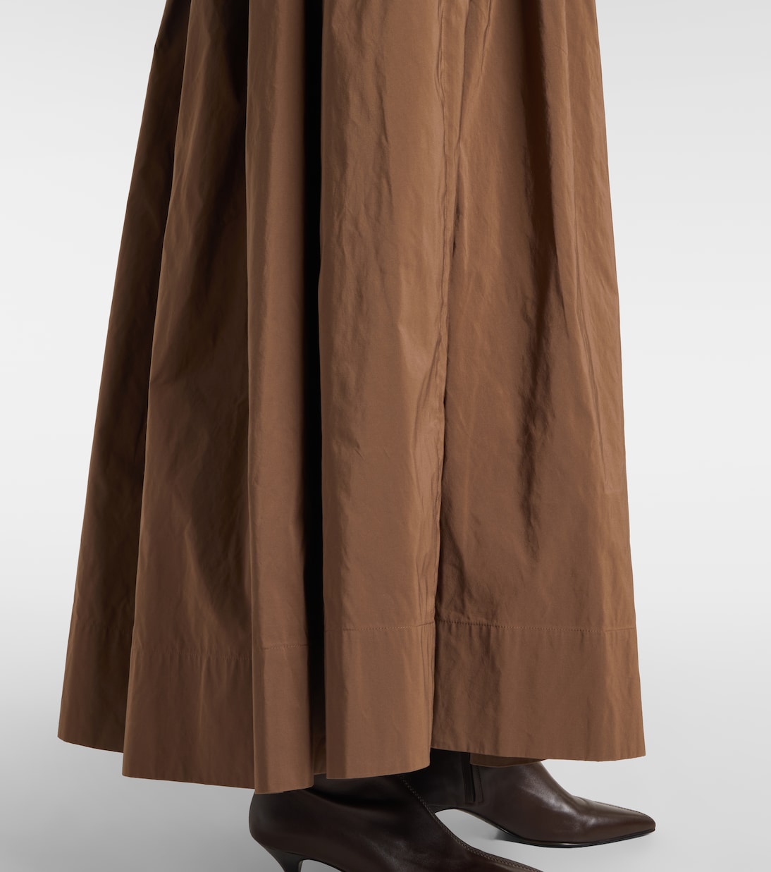 Aloe cotton-blend maxi skirt | 'S Max Mara
