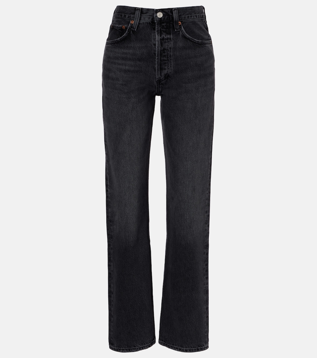 Kelly high-rise straight jeans | Agolde