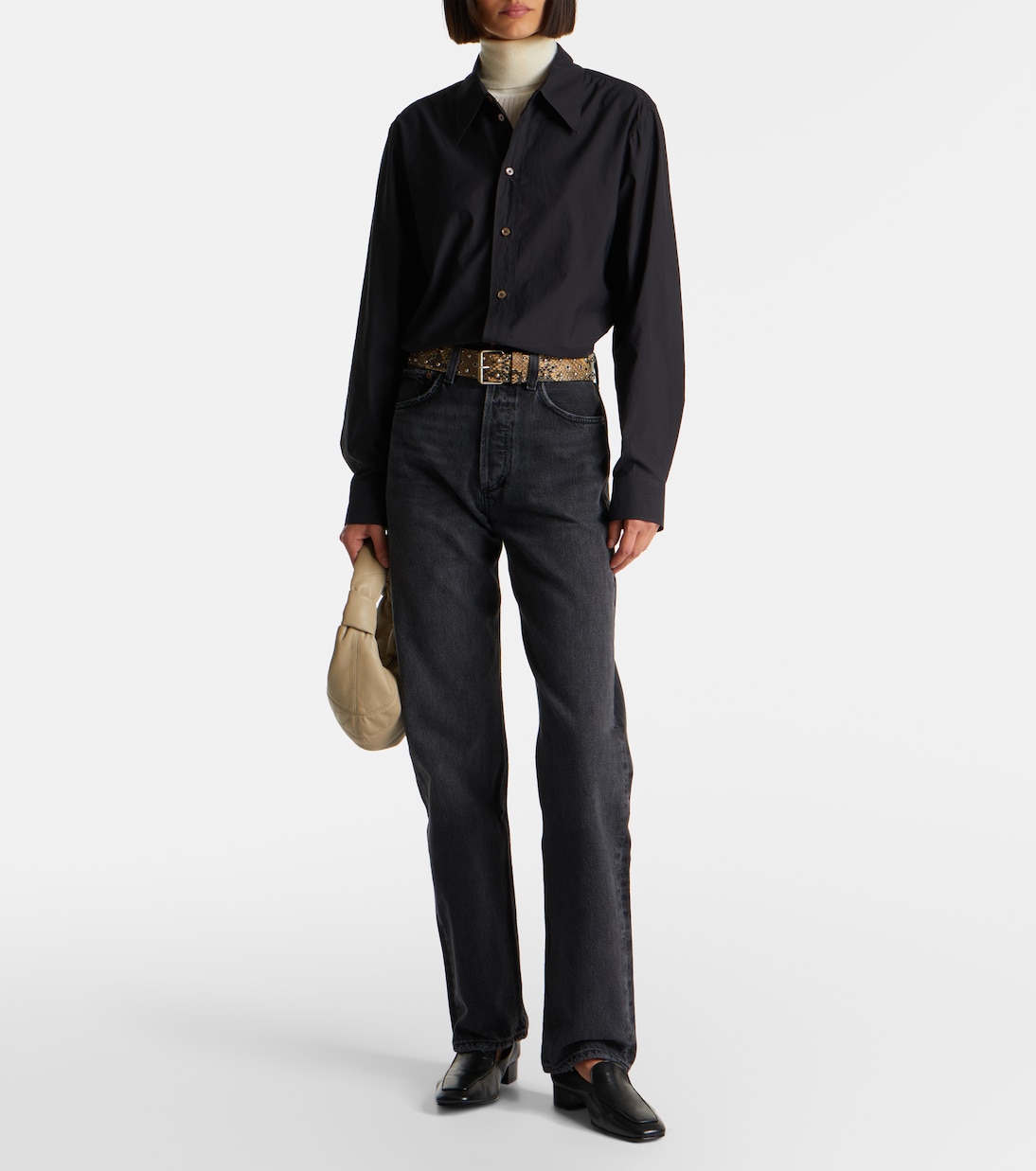 Kelly high-rise straight jeans | Agolde