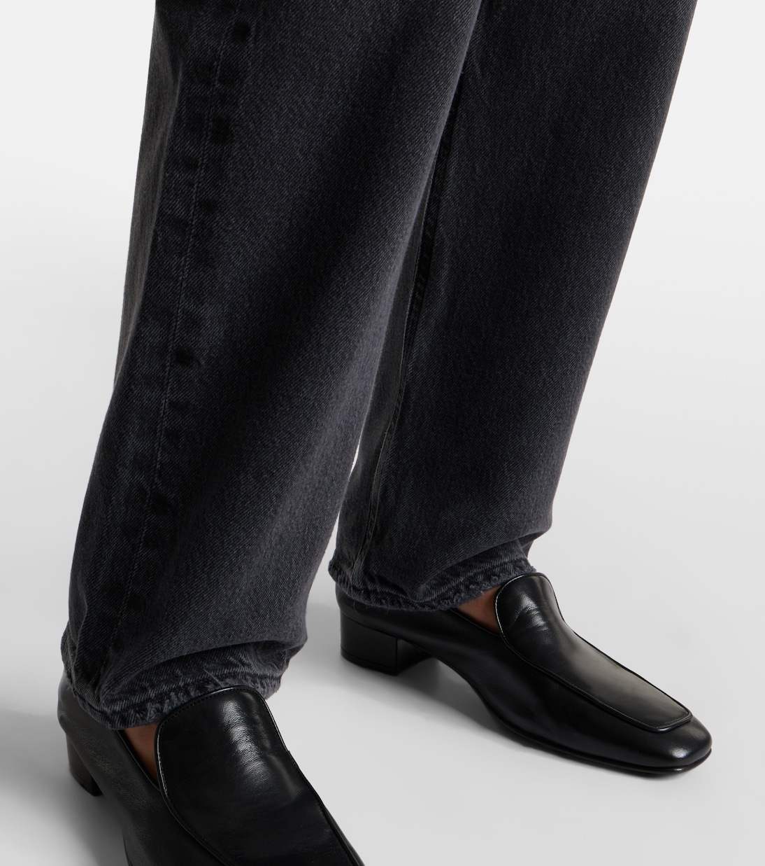 Kelly high-rise straight jeans | Agolde