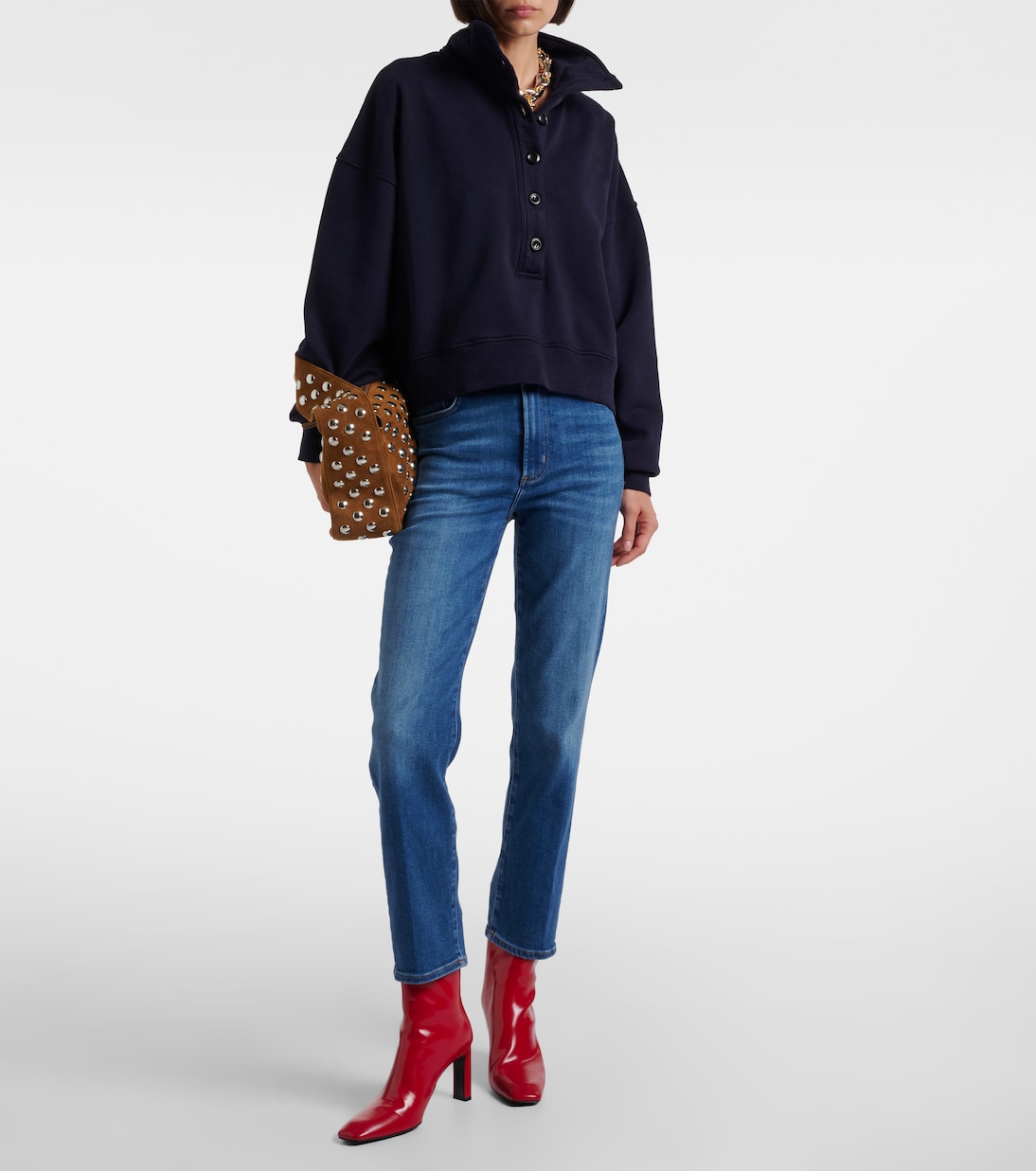 Mirelle cotton fleece sweatshirt | Citizens of Humanity