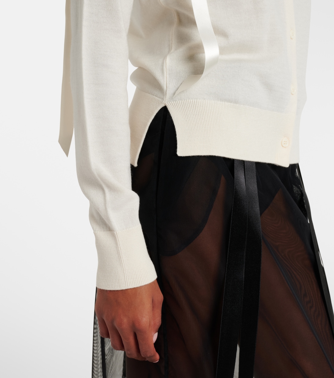 Wool and silk cardigan | Simone Rocha