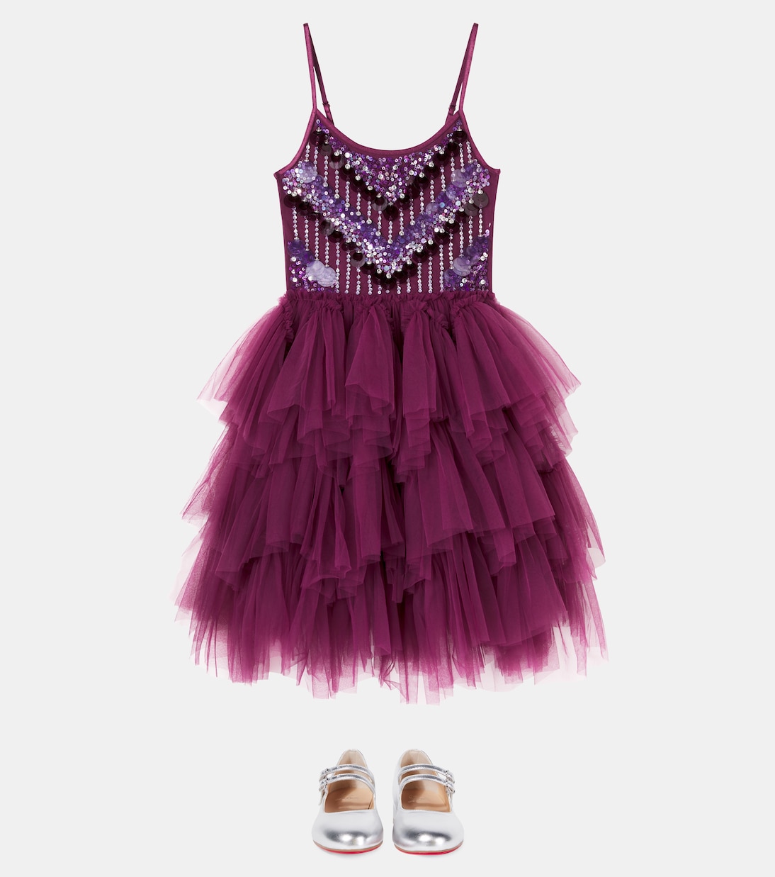 Royal Debut亮片薄纱连衣裙 | Tutu Du Monde