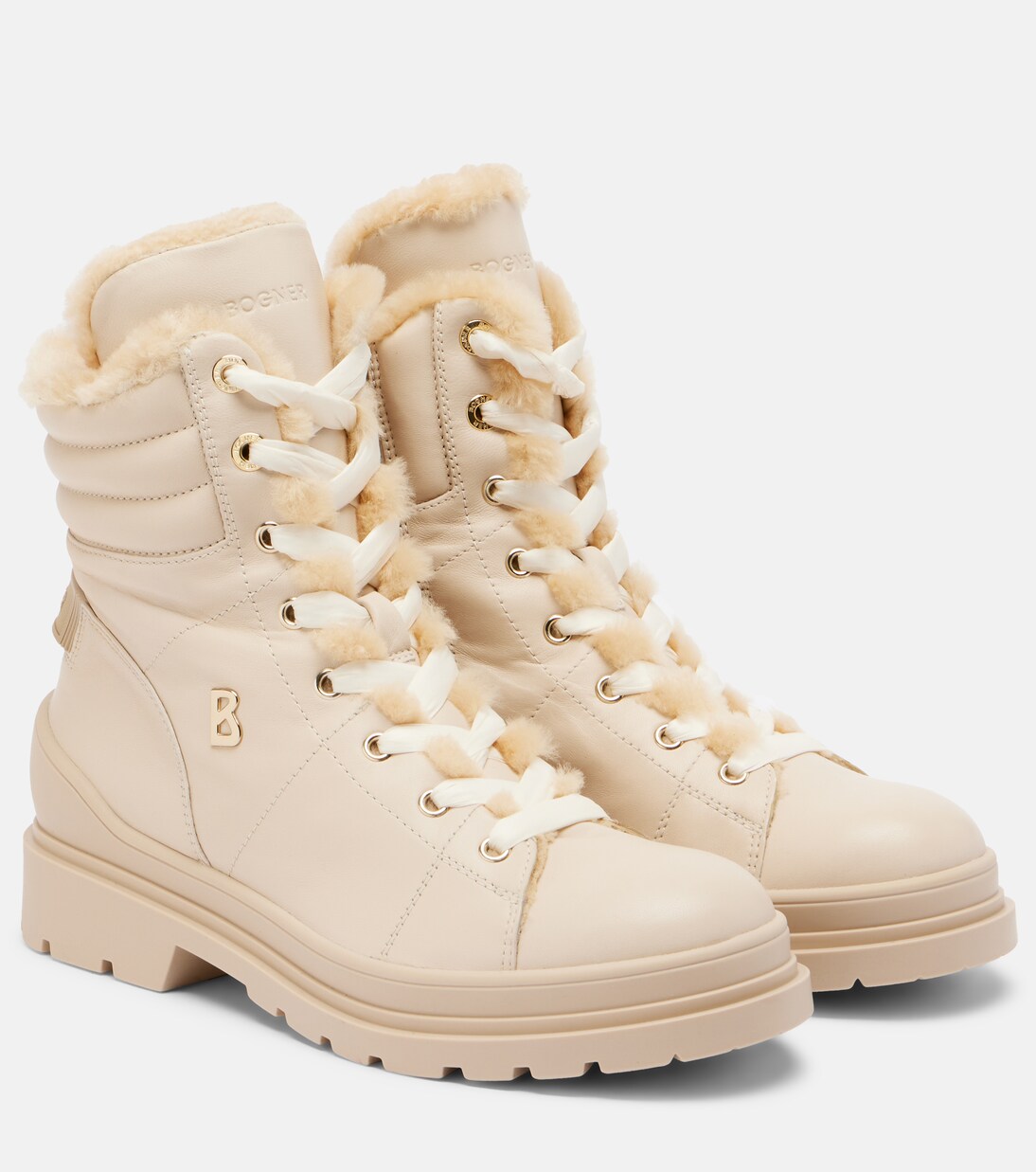 St Moritz leather lace-up boots | Bogner