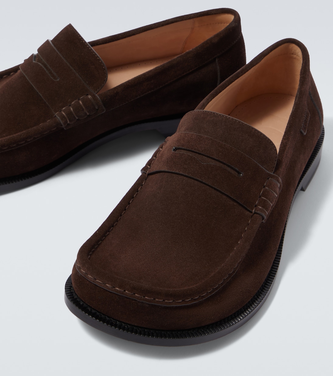 Loafers Campo aus Veloursleder | Loewe