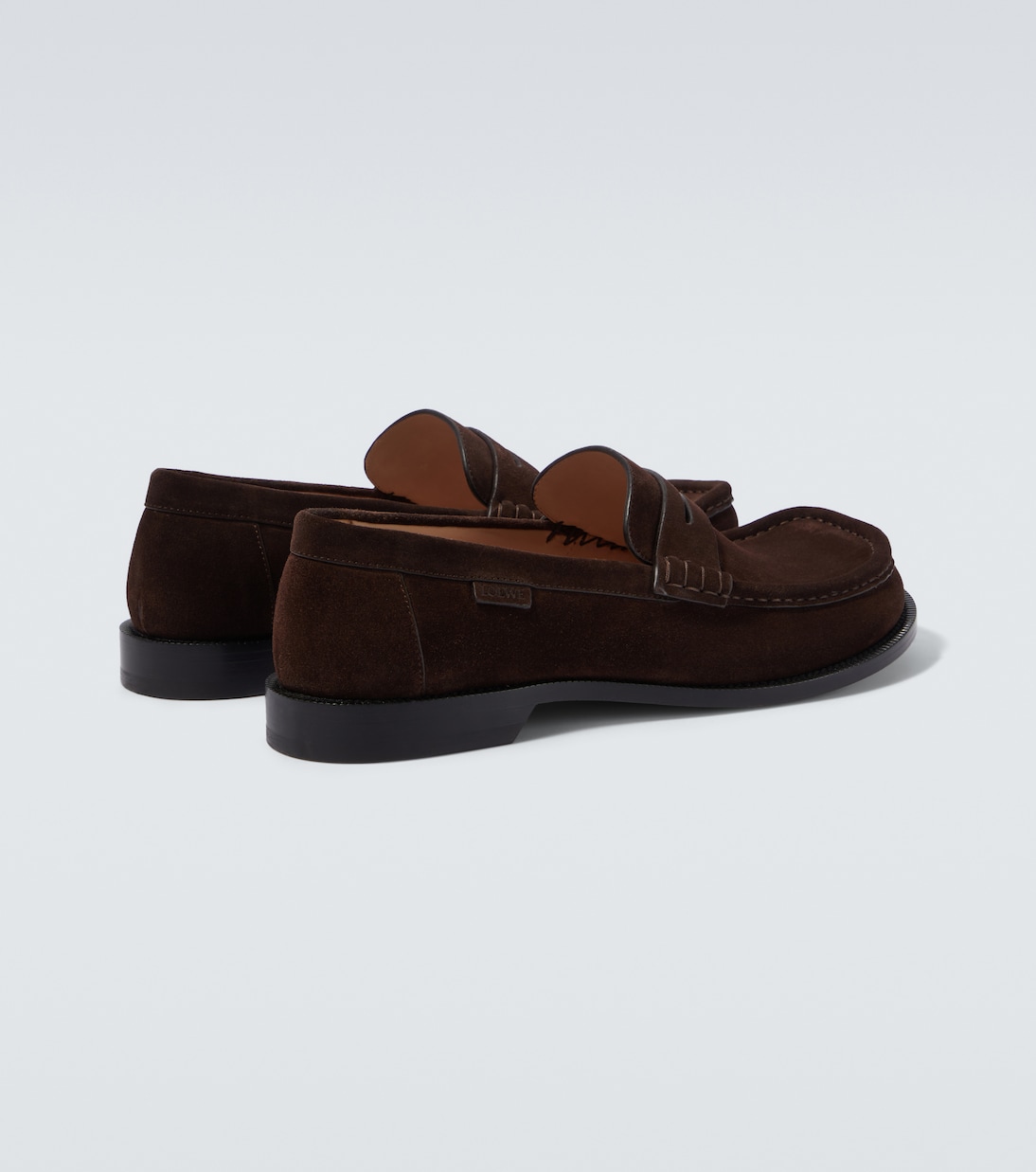 Loafers Campo aus Veloursleder | Loewe