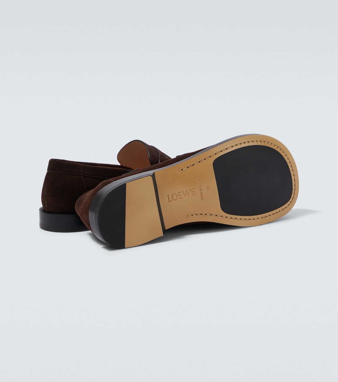 Loafers Campo aus Veloursleder | Loewe