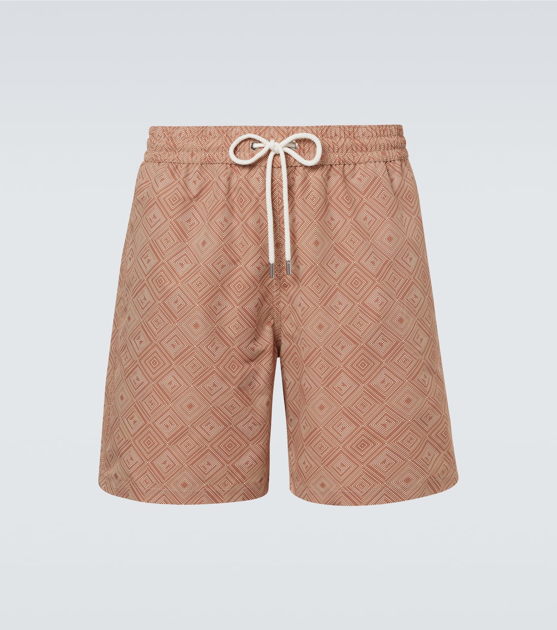 Santos printed swim trunks | Frescobol Carioca