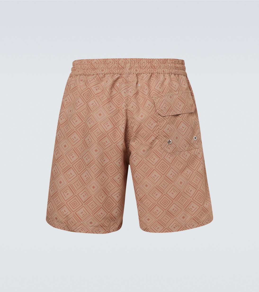 Santos printed swim trunks | Frescobol Carioca