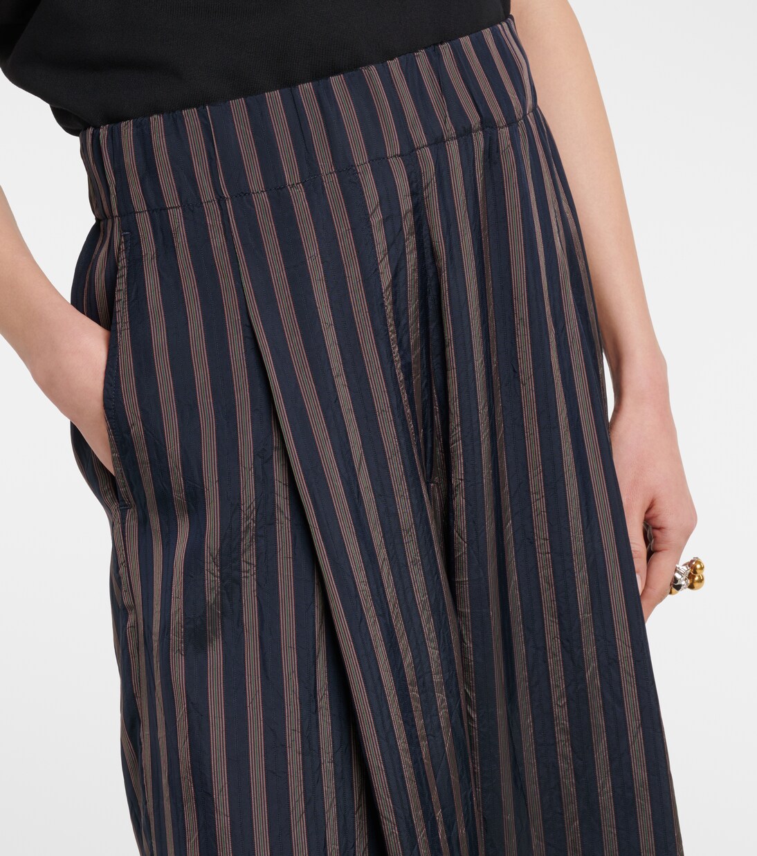 Striped wide-leg pants | Dries Van Noten