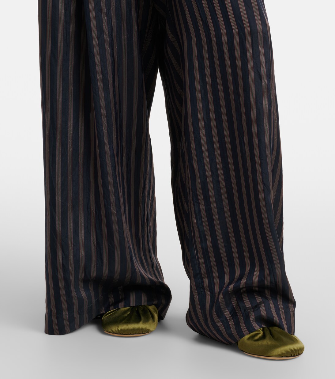 Striped wide-leg pants | Dries Van Noten