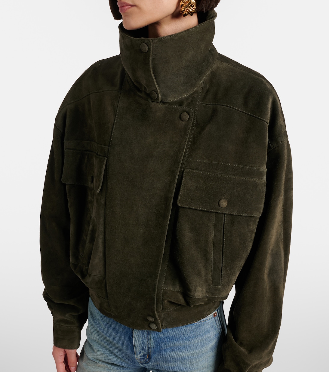 Suede jacket | Saint Laurent