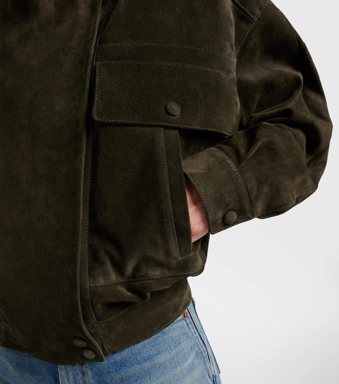 Suede jacket | Saint Laurent