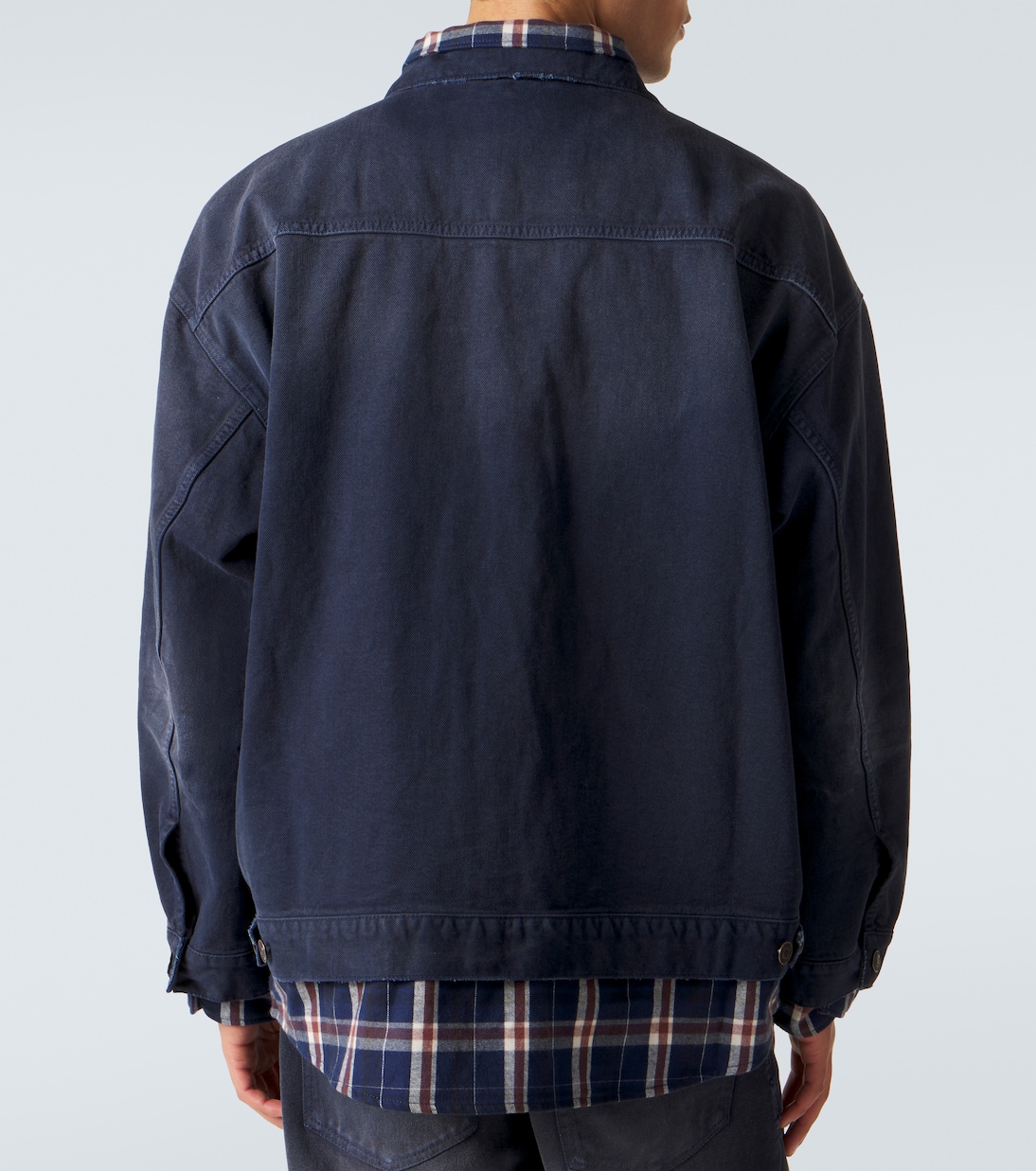 Layered cotton jacket | Balenciaga