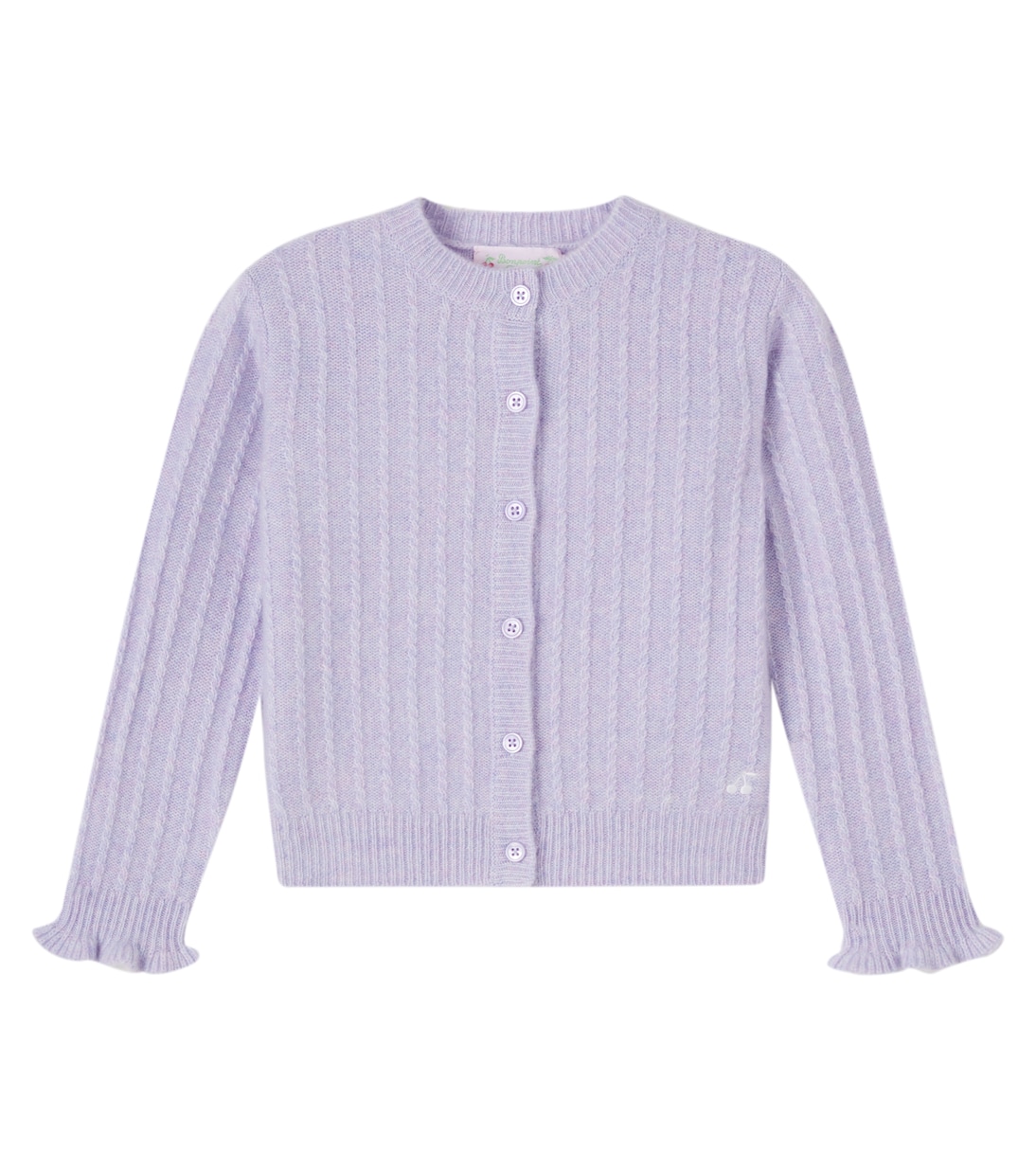 Lena cable-knit cashmere cardigan | Bonpoint