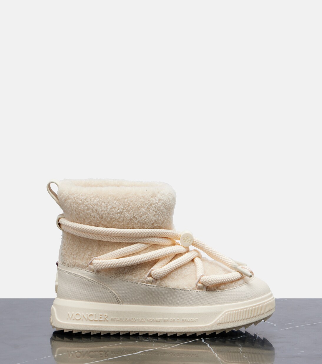 Moncler Altive teddy snow boots | Moncler