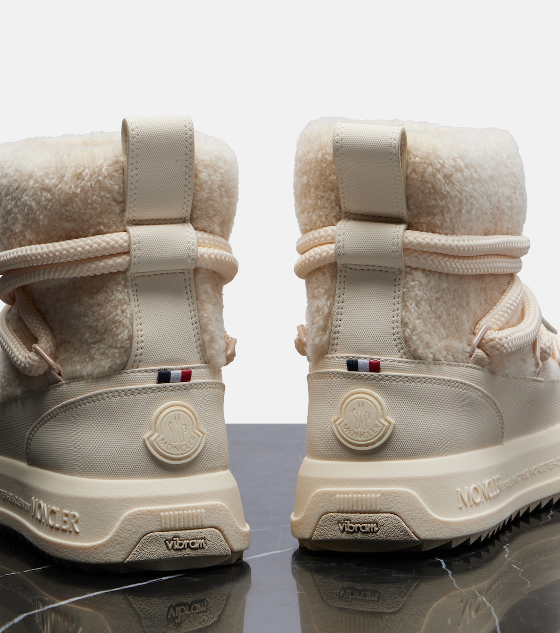 Moncler Altive teddy snow boots | Moncler