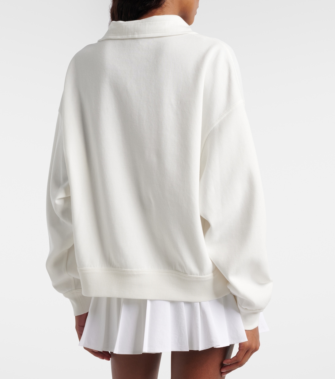 棉质混纺拉链运动衫 | Brunello Cucinelli