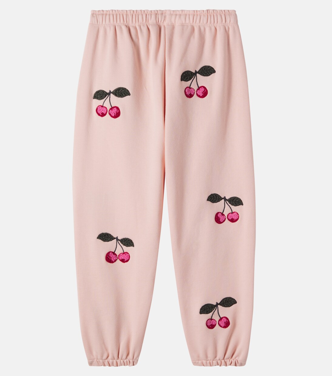 Lou embroidered cotton-blend jersey sweatpants | Konges Sløjd