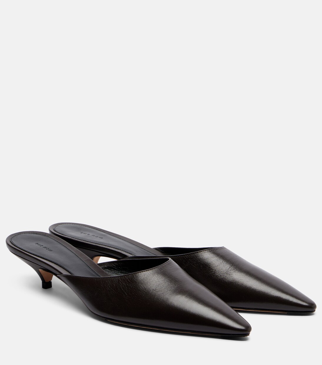 Mica leather mules | The Row