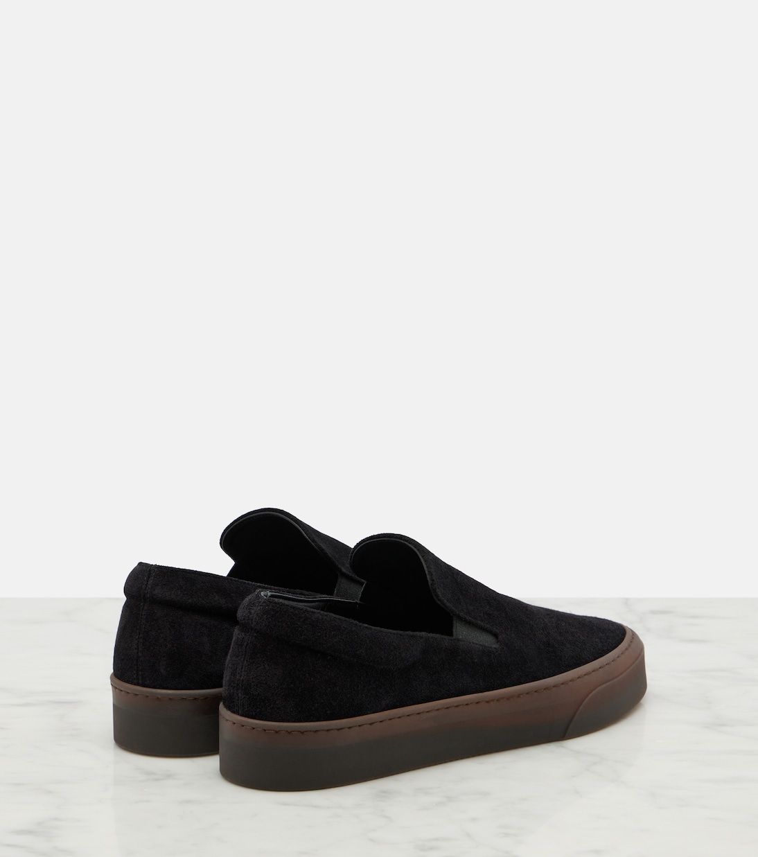 Slip-on MH in suede | The Row