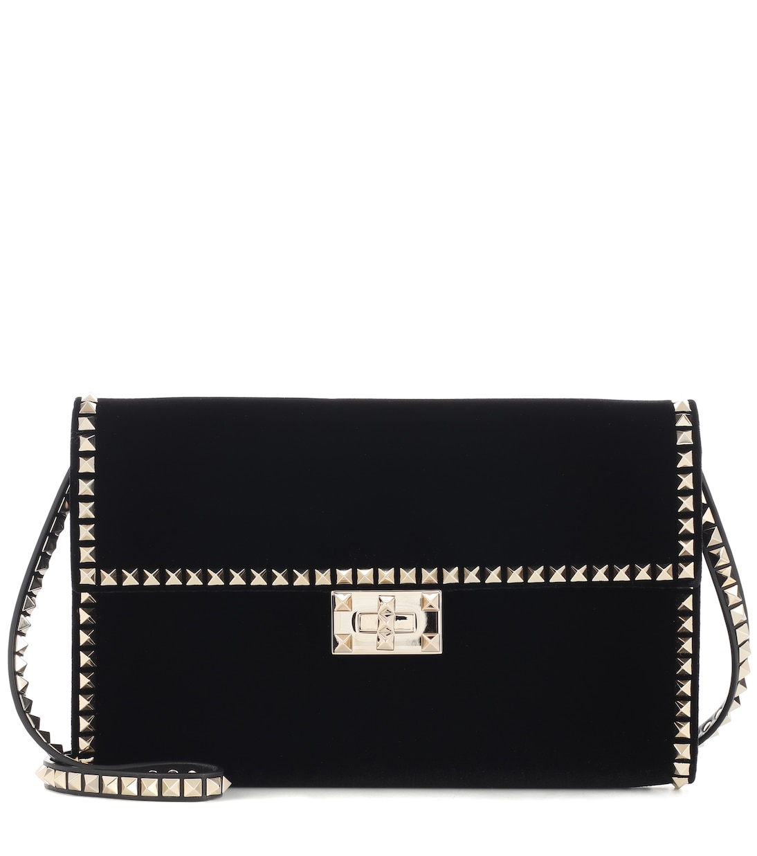 Valentino Garavani No Limits velvet clutch | Valentino Garavani