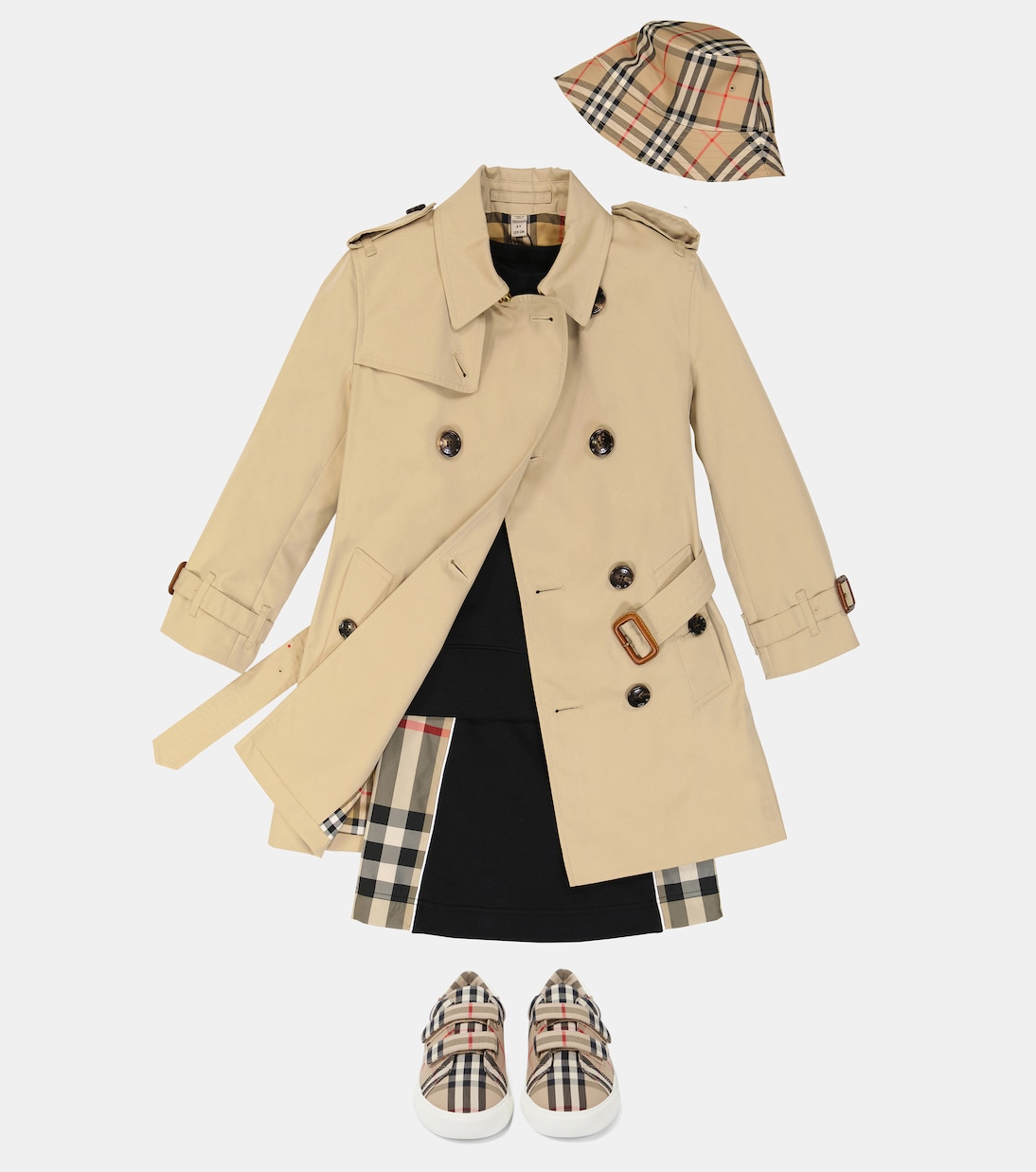 Trench-coat en coton | Burberry Kids