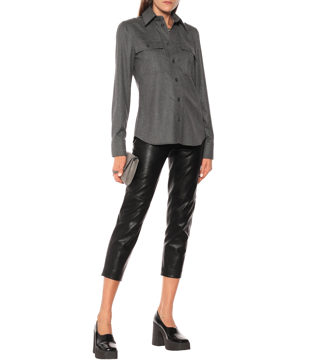 Wool-blend shirt | Stella McCartney