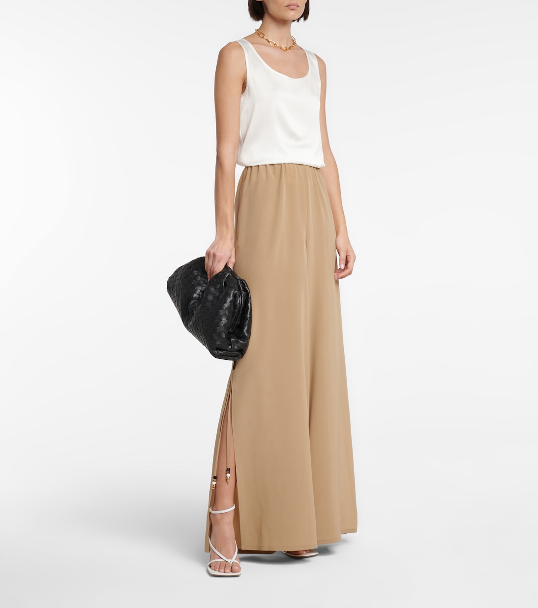 Top Pan en soie mélangée | Max Mara