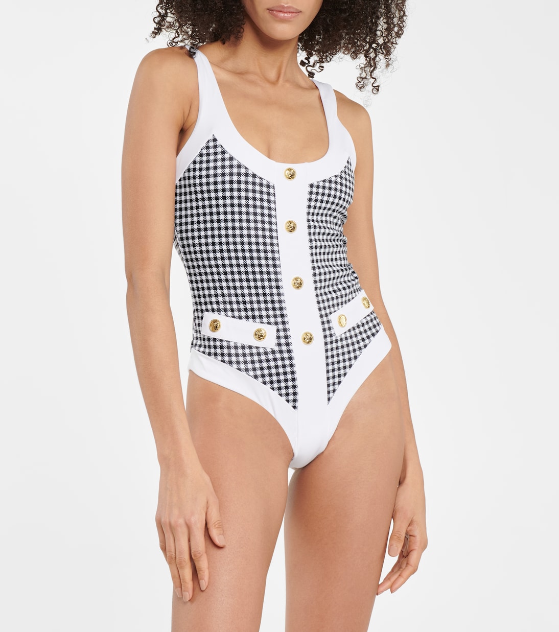 Bañador Sailor de cuadros vichy | Caroline Constas
