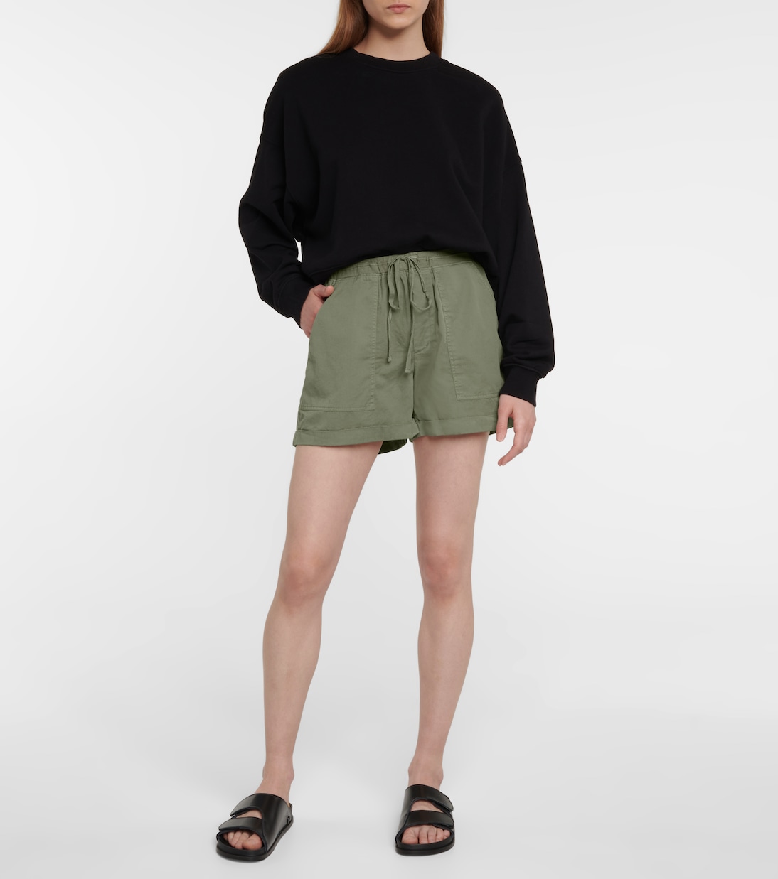 Shorts Tenley in twill di cotone | Velvet