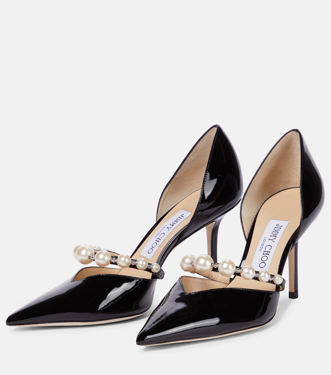 Aurelie 85 patent leather pumps | Jimmy Choo