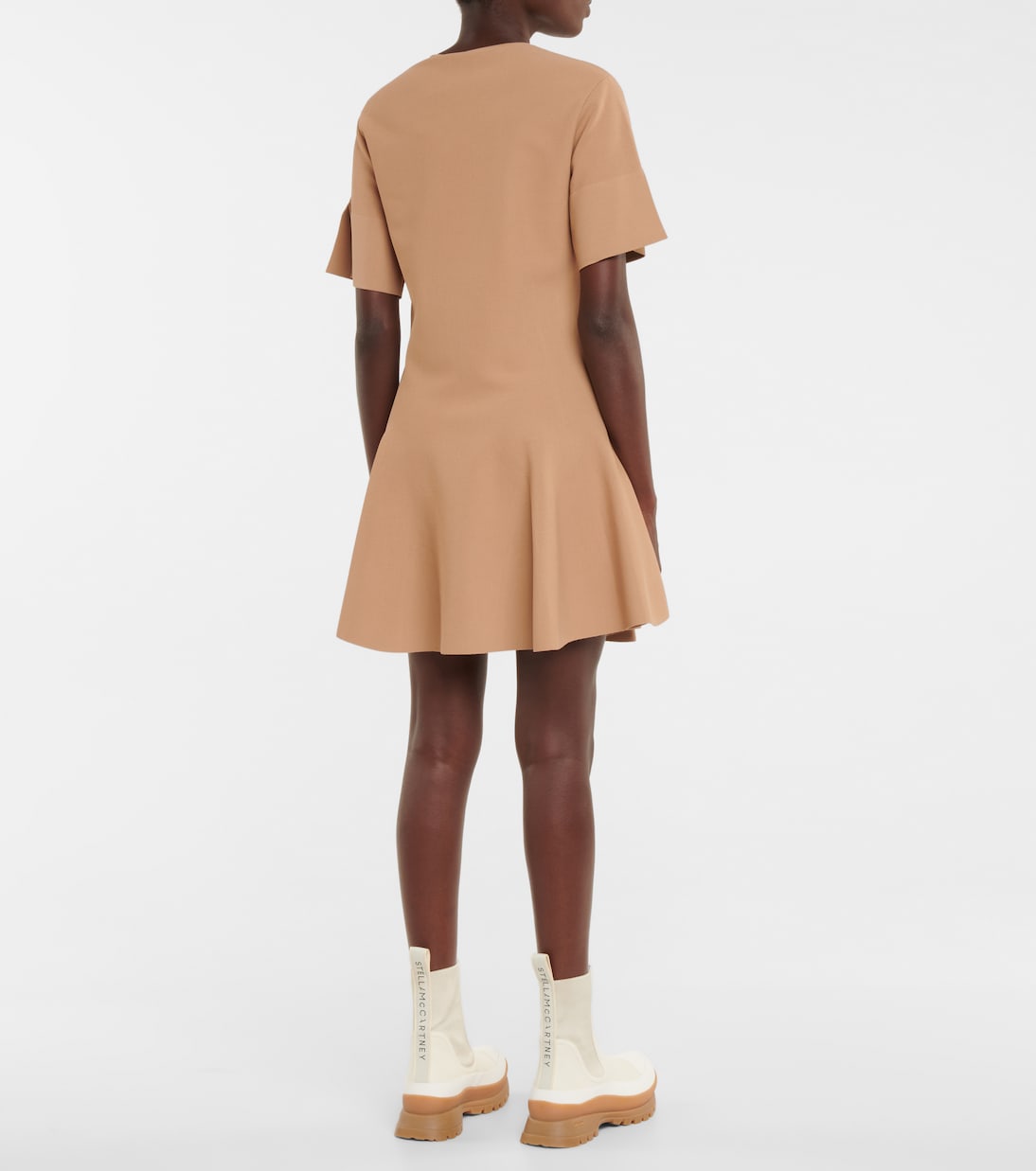 Vestido corto de crepé | Stella McCartney