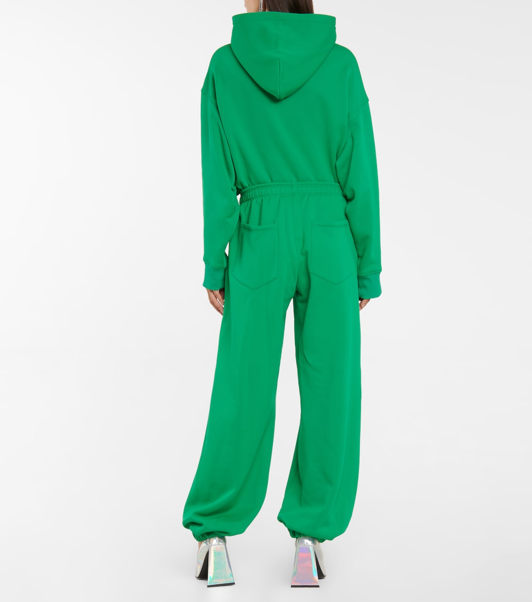 Carter cotton-blend fleece sweatpants | The Attico
