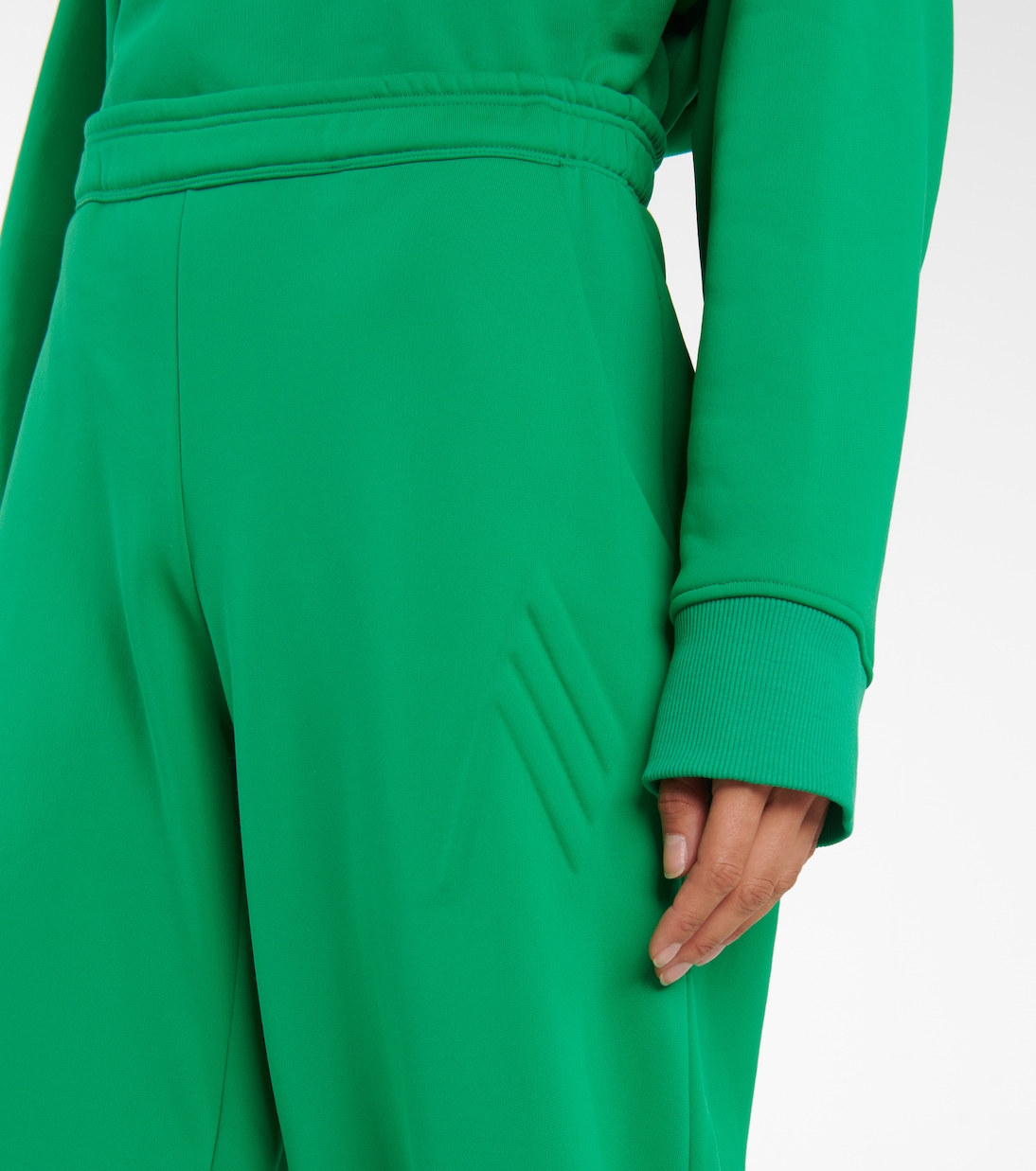 Carter cotton-blend fleece sweatpants | The Attico