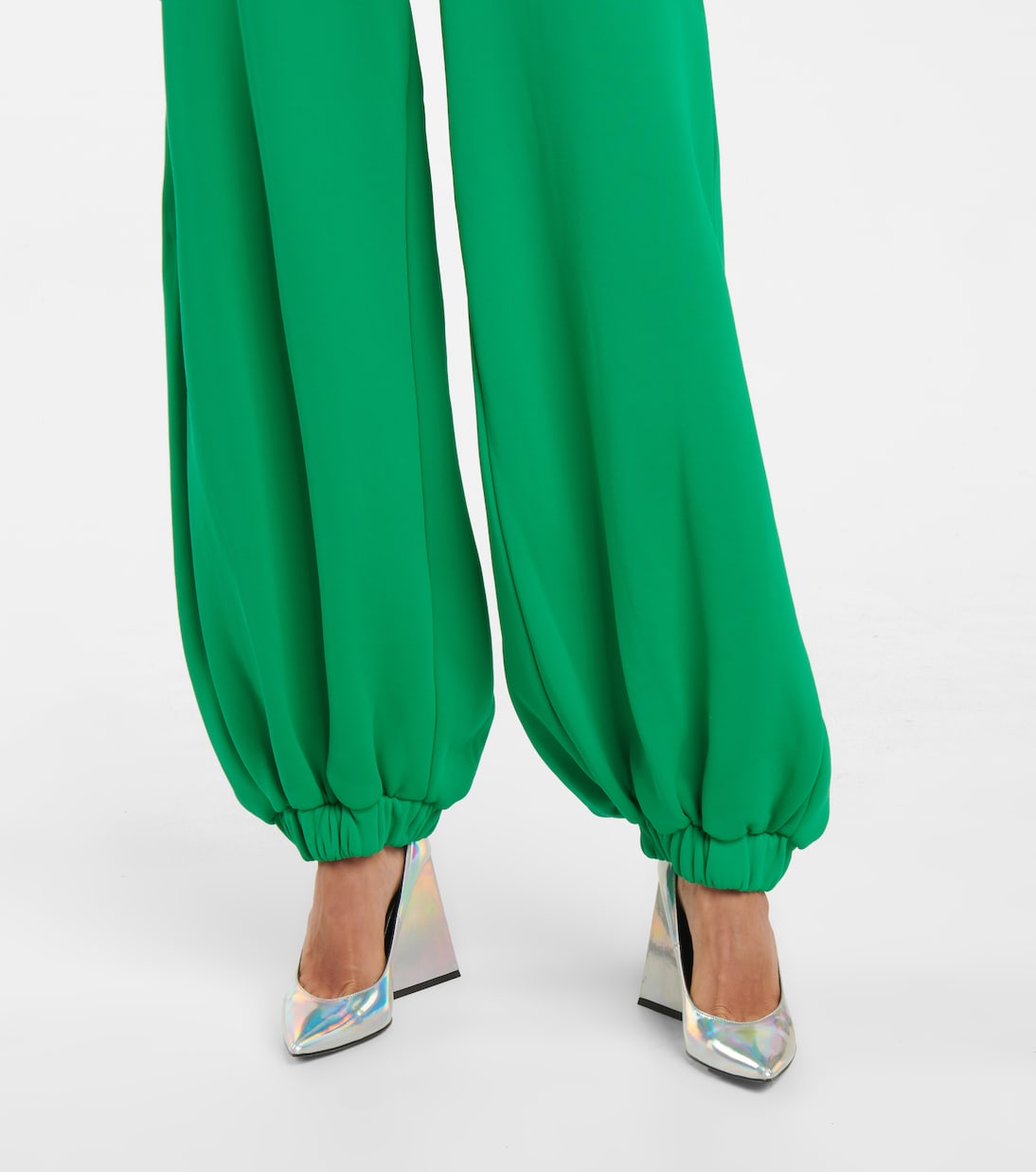 Carter cotton-blend fleece sweatpants | The Attico