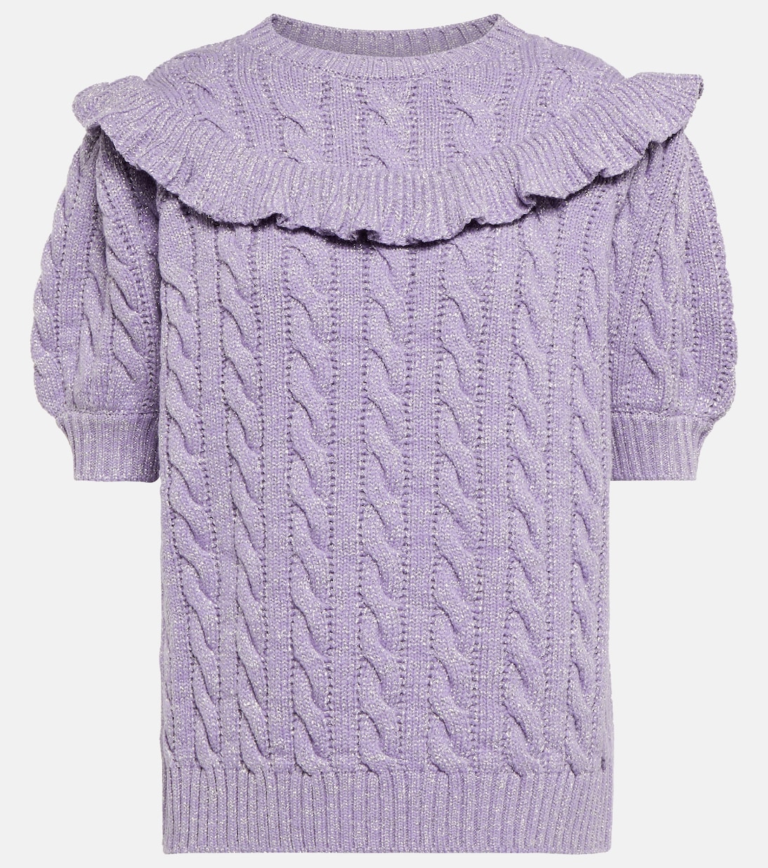 Pullover in misto lana lamé | Miu Miu