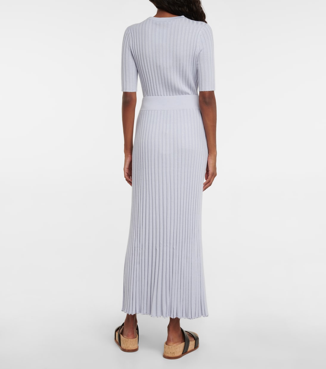 Falda midi Arie en mezcla de cachemir | Gabriela Hearst