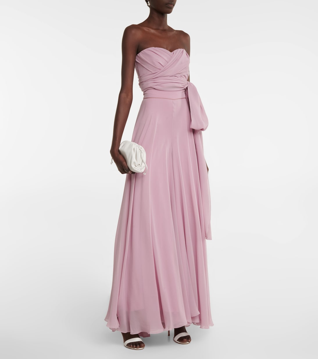 Pantalon ample Bridal Hiris à taille haute | Max Mara