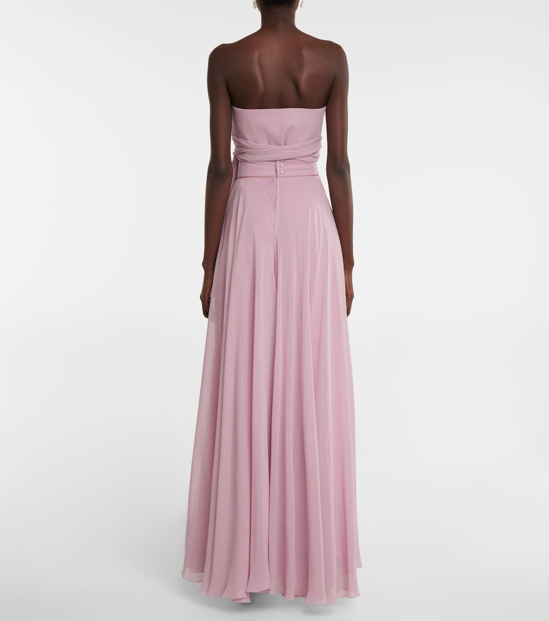 Pantalon ample Bridal Hiris à taille haute | Max Mara
