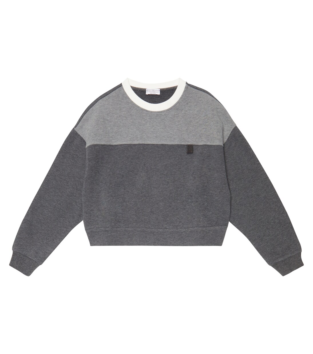 Sweatshirt aus Baumwoll-Jersey | Brunello Cucinelli Kids
