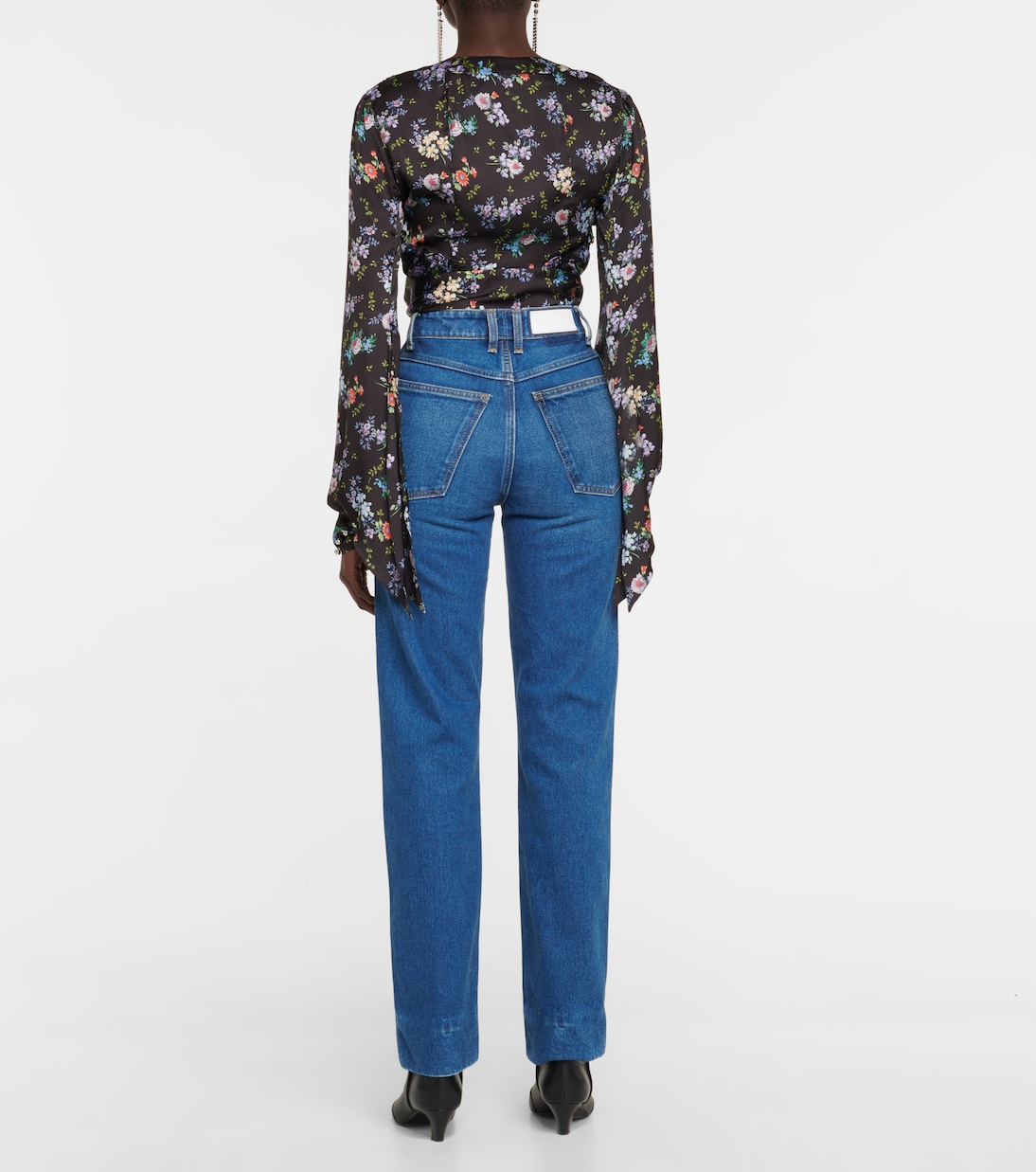 Jeans regular 70s a vita alta | Re/Done