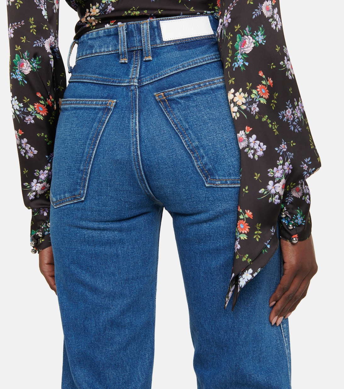 Jeans regular 70s a vita alta | Re/Done