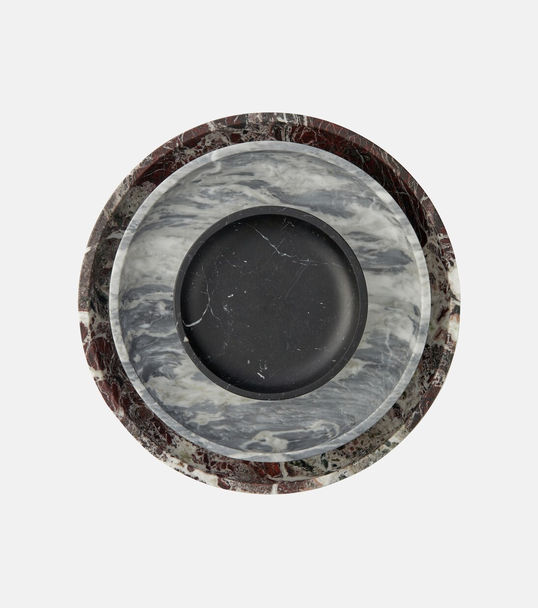 x Sunnei set of 3 marble plates | Bloc Studios